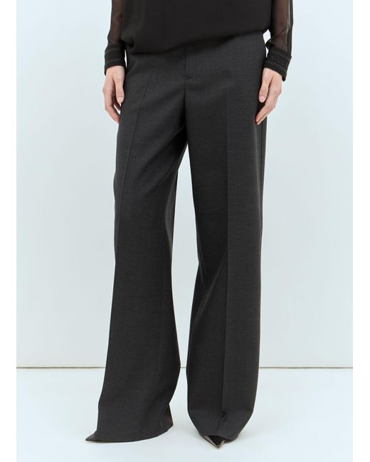 Gucci Black Wool Tailored Pants