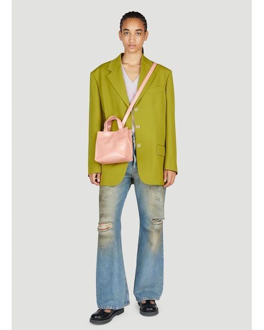 Acne Blue Worn