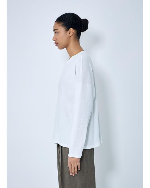 The Row White Floris Top