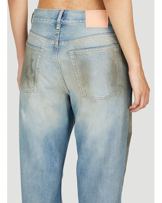 Acne Blue Worn