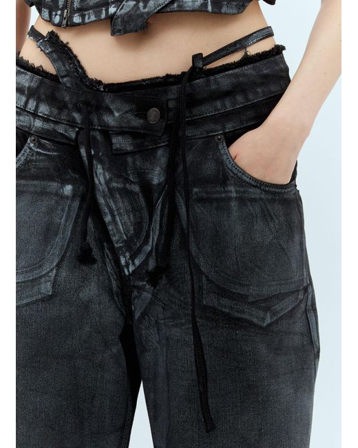 OTTOLINGER Blue Double Fold Pants