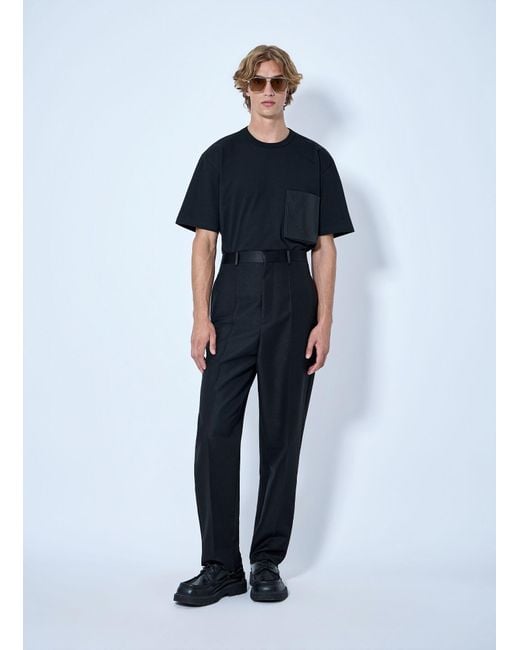 Bottega Veneta Blue Pocket Detail T-Shirt for men