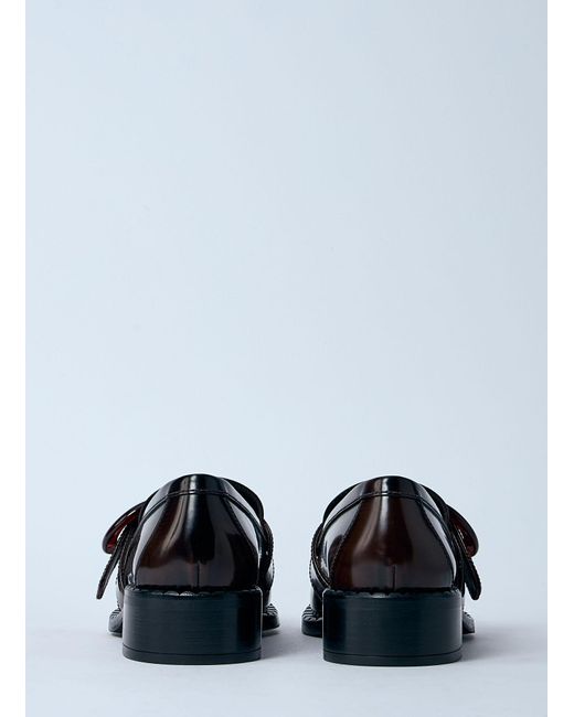Prada Black Sienna Loafers
