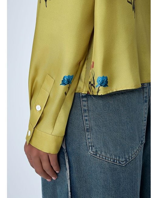 Marni Green Silk Shirt