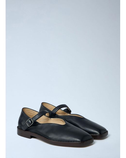 Lemaire Black Ballerina Shoes
