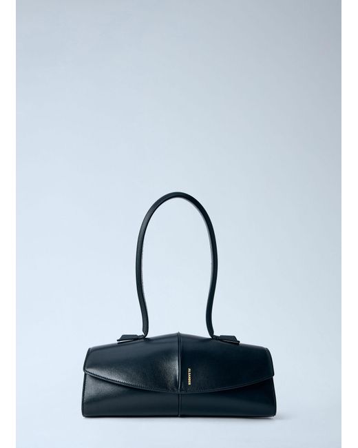 Jil Sander Blue Linea Shoulder Bag