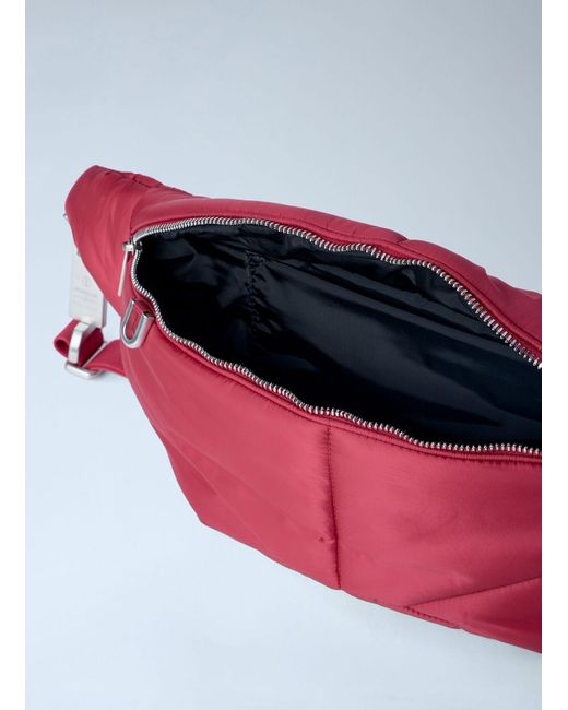 Moncler Red Rick Owens Marsupio Belt Bag