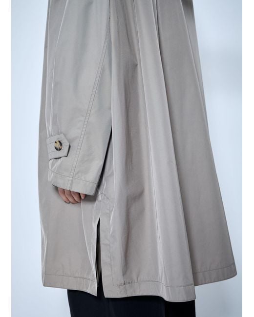 Totême White Car Coat