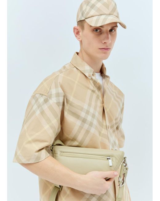 Burberry Natural Shield Crossbody Bag for men