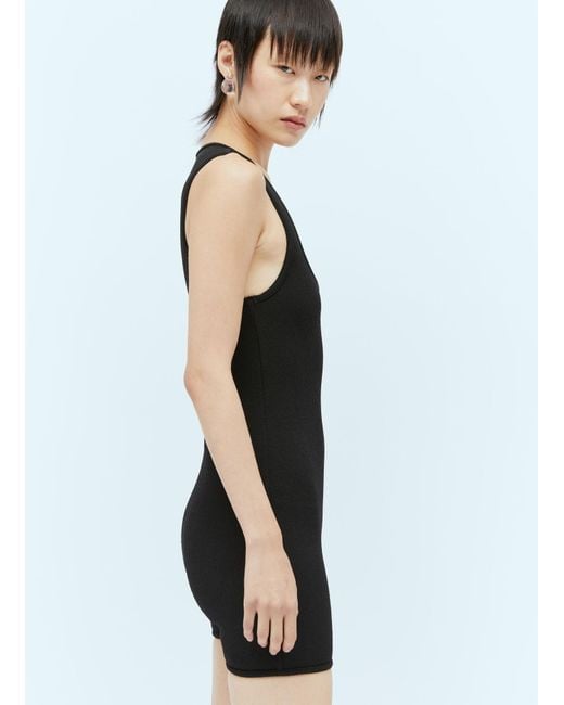 Bottega Veneta White Textured Crepe Jumpsuit