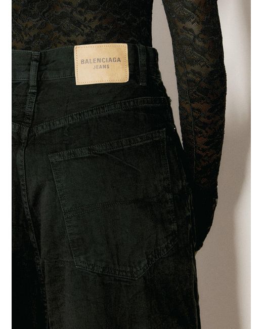 Balenciaga Black Baggy Jeans