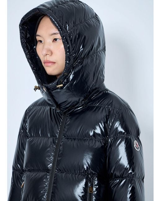 Moncler Blue Niveole Short Down Jacket