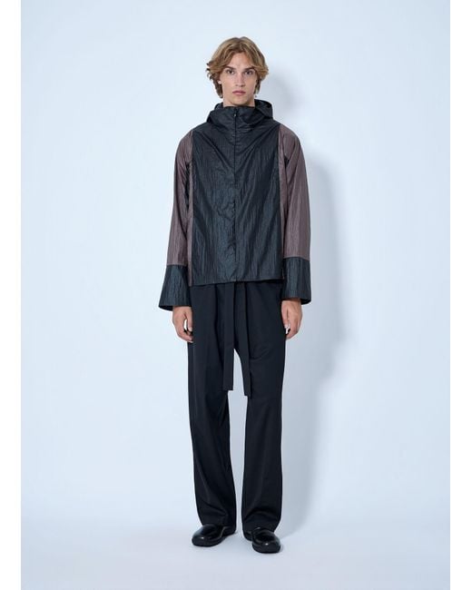 Kiko Kostadinov Blue Tomelilla Stripe Jacket for men