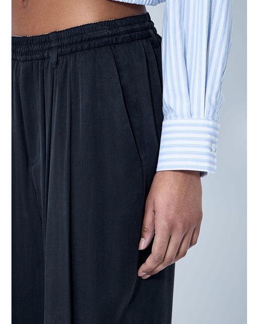 Alexander Wang Blue Pleated Pants