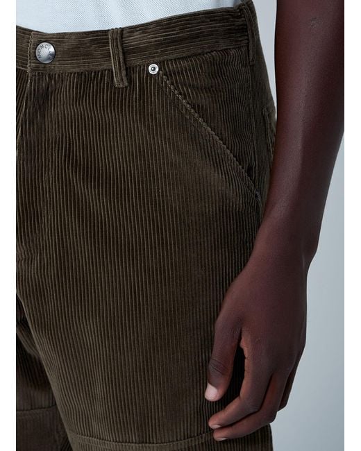 Moncler Black Logo Motif Pants for men