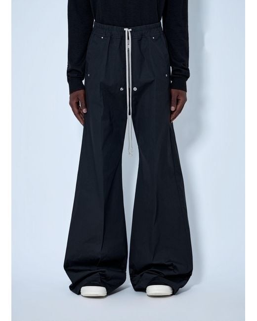 Rick Owens Blue Wide Bela Pants for men