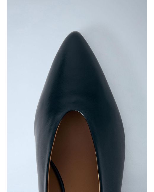 Jil Sander Blue Arc Pumps