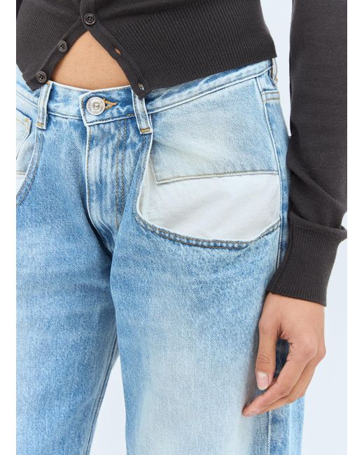 Maison Margiela Blue Five Pocket Jeans