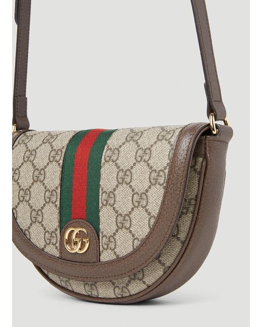 Gucci White Ophidia GG Mini Shoulder Bag