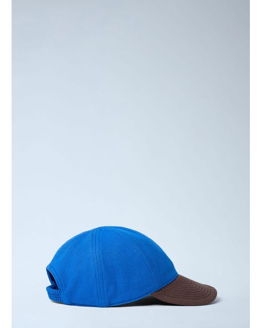 Miu Miu Blue Logo Motif Baseball Cap