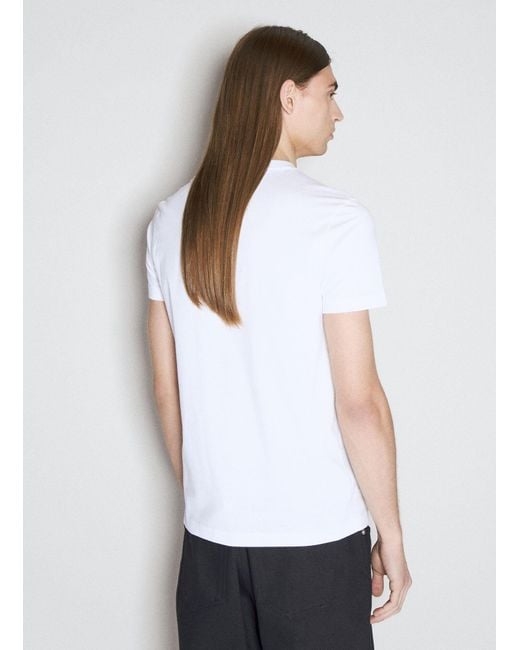 Prada White Set Of Three T-shirts for men