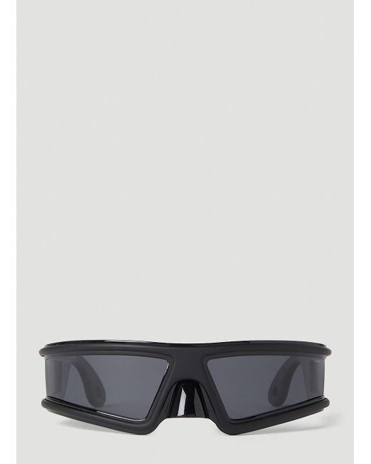 Walter Van Beirendonck Gray X Komono Alien Sunglasses for men