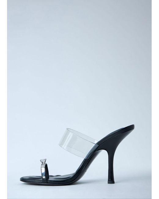 Alexander Wang Blue Bianca Heel Sandals