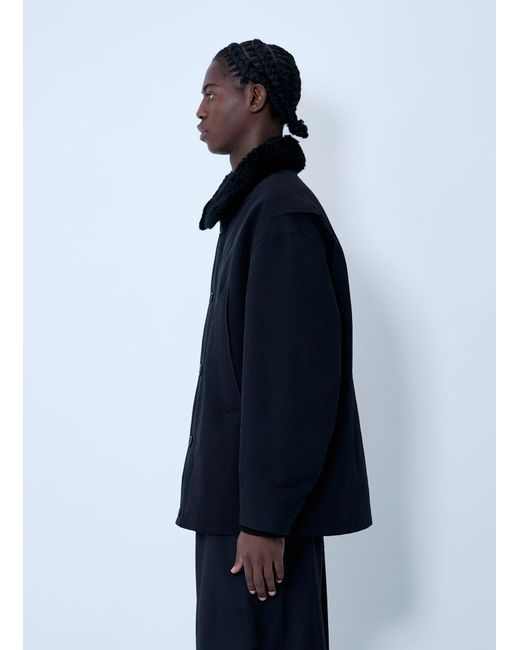 Acne Blue Logo Patch Jacket for men