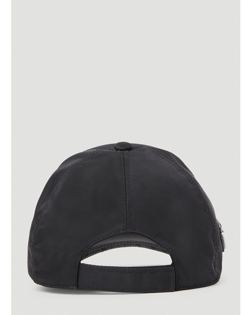 Prada Gray Re-Nylon Baseball Cap