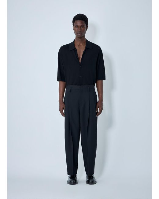 Jil Sander Blue Relaxed Fit Trousers for men