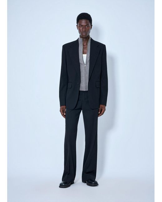 Acne Blue Tailored Trousers for men