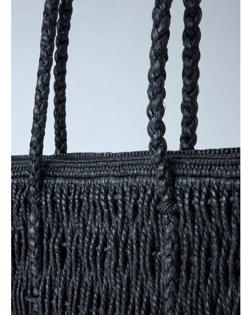 The Row Blue Georgica Tote Bag