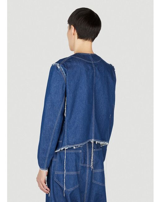 Sulvam Blue Denim Jacket for men
