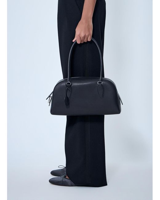 The Row Blue E/W India Shoulder Bag