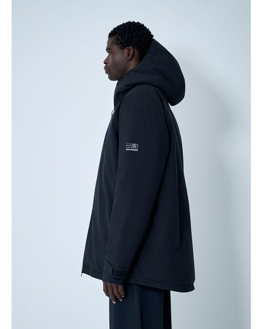 MM6 MAISON MARGIELA X SALOMON Blue Logo Motif Technical Jacket for men