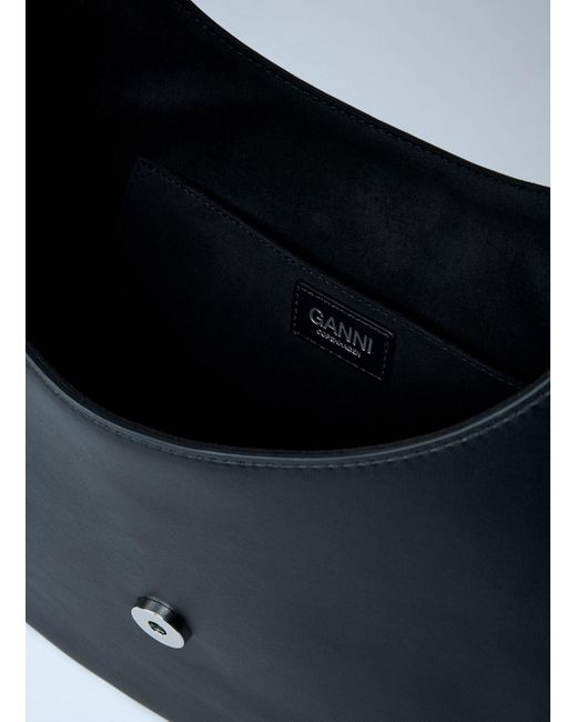 Ganni Blue Small Kat Shoulder Bag