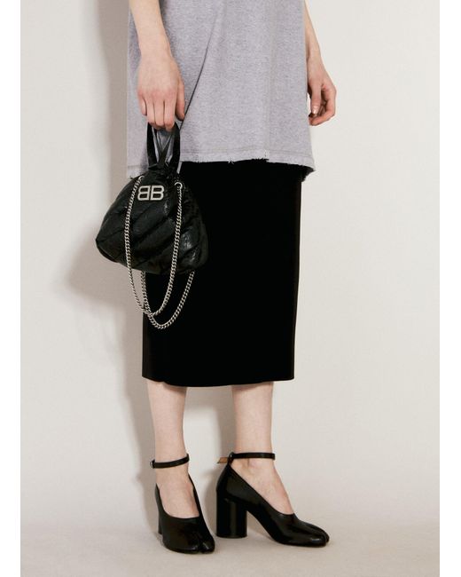 Balenciaga Gray Crush Tote Xs Shoulder Bag