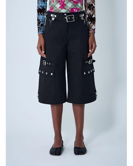 Chopova Lowena Blue Thunderhull Shorts