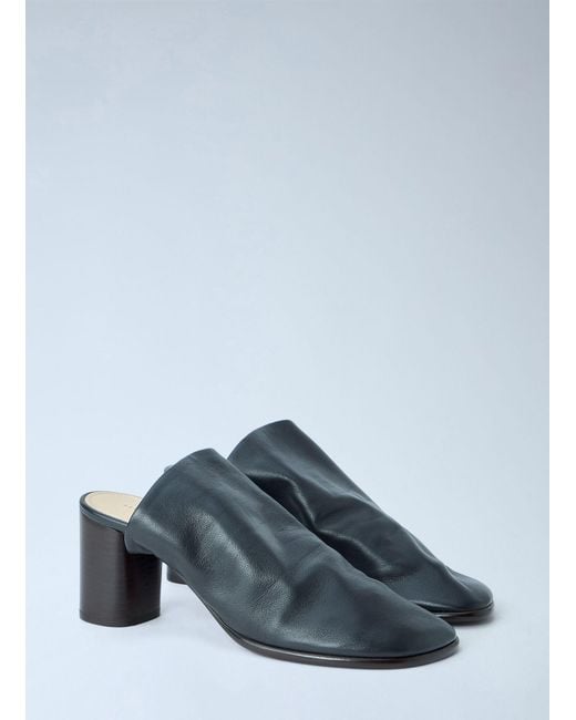 Lemaire Blue Glove Mules