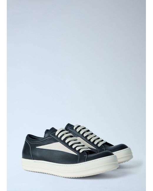Rick Owens Blue Vintage Sneakers for men