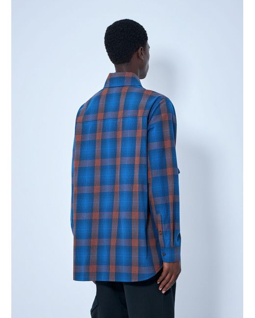 Vivienne Westwood Blue Achilles Overshirt for men