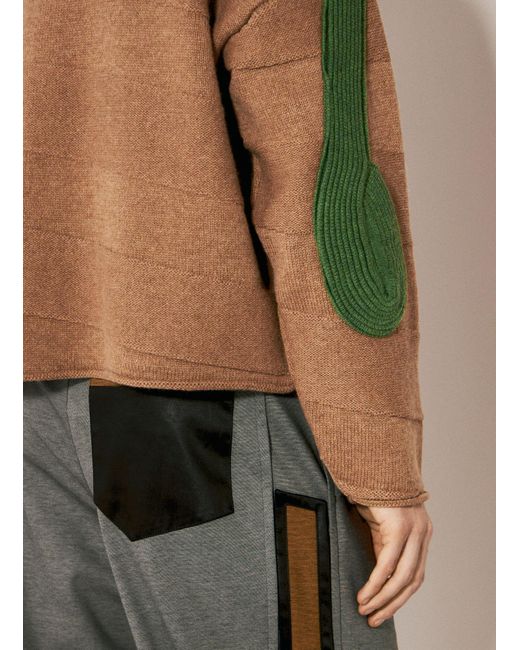 Kiko Kostadinov Gray Delian V-neck Sweater for men