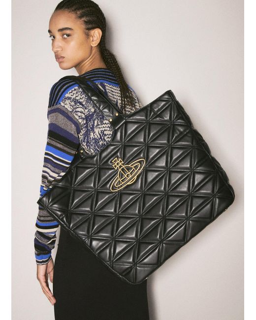 Vivienne Westwood Gray Talitha Tote Bag