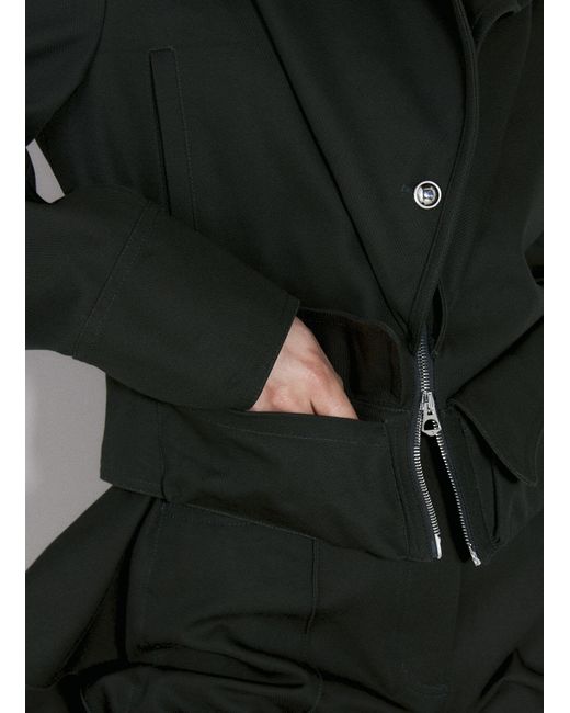 Kiko Kostadinov Black Stockman Jacket