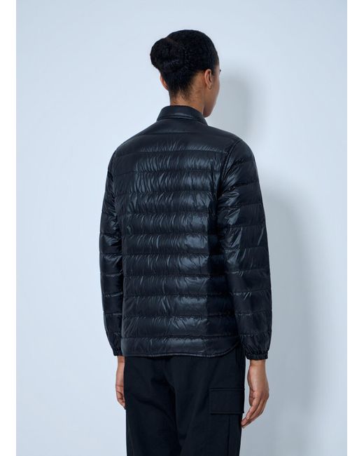 Moncler Blue Fouine Down Shirt Jacket