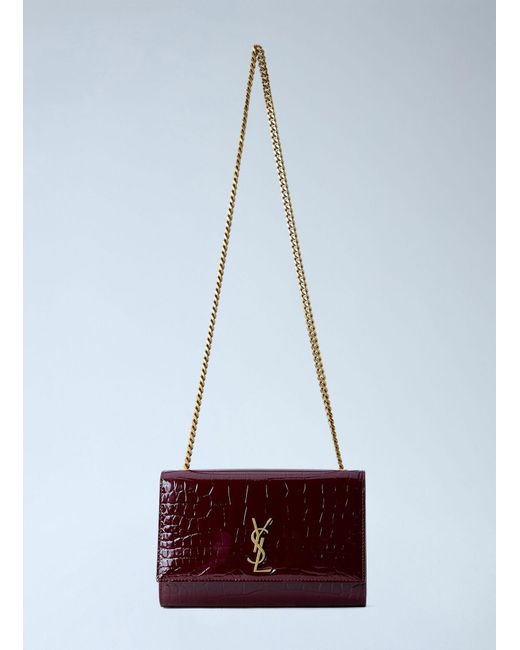 Saint Laurent White New Kate Small Shoulder Bag