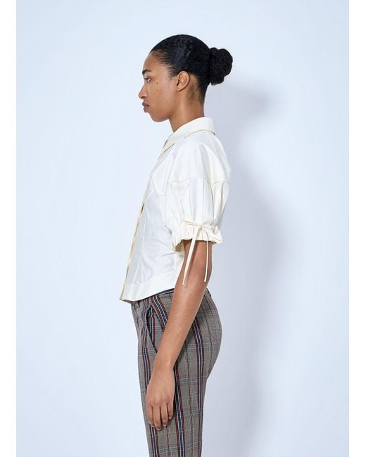 Vivienne Westwood White Cotton Poplin Shirt