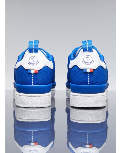 Moncler x adidas Originals Blue Campus Low Top Sneakers