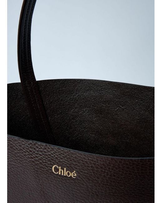 Chloé Black Small Spin Handbag
