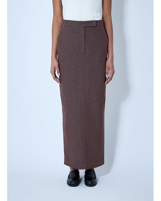 Max Mara Multicolor Tailored Midi Skirt